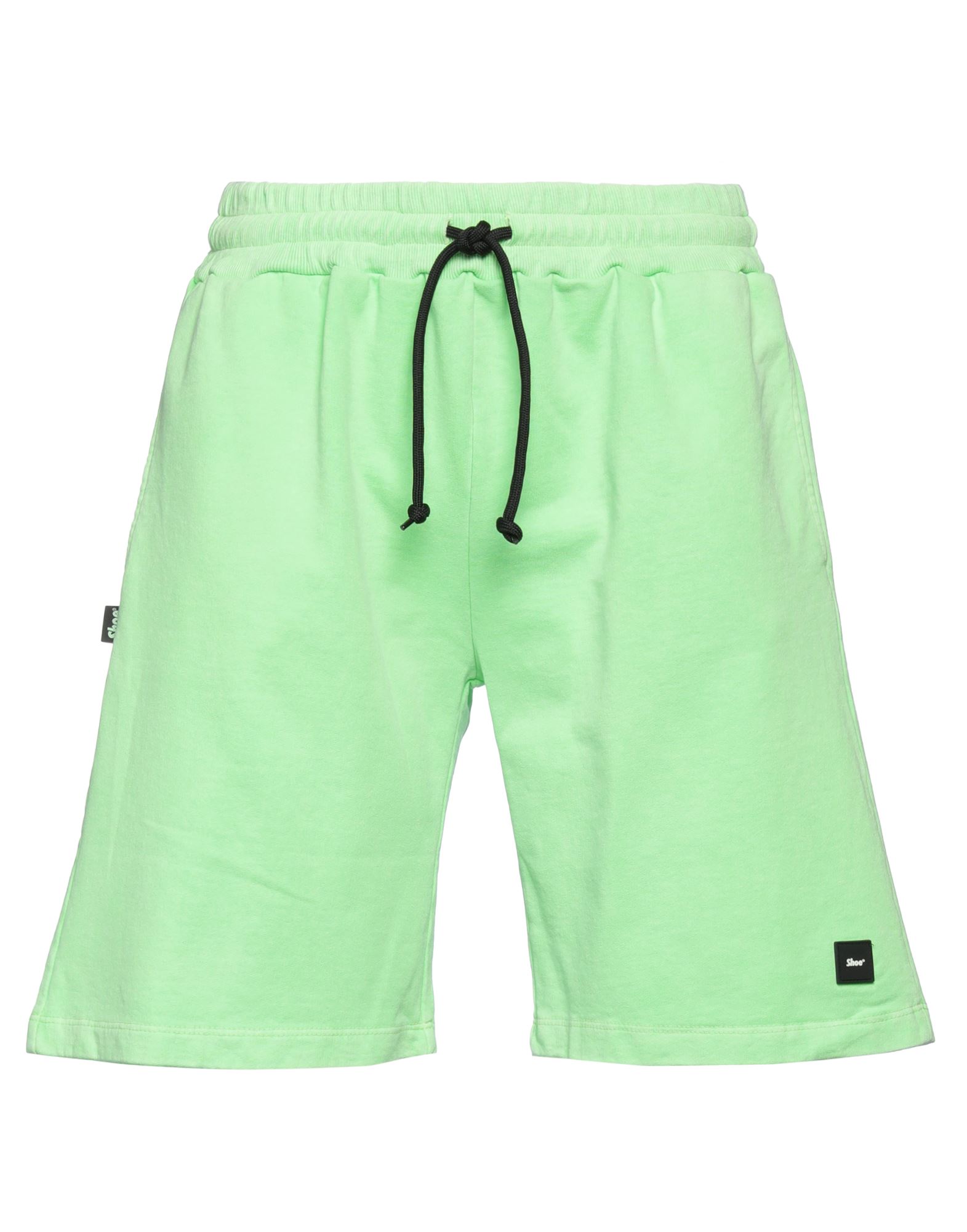Shoe® Shoe Man Shorts & Bermuda Shorts Acid Green Size Xl Cotton