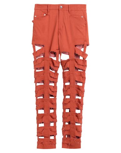 Rick Owens Drkshdw Drkshdw By Rick Owens Woman Denim Pants Orange