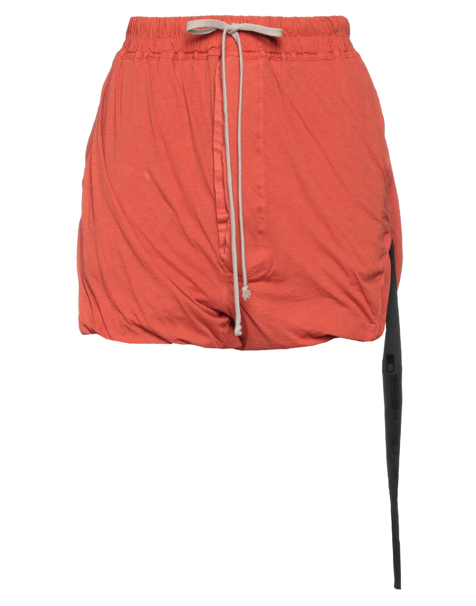 Rick Owens Drkshdw Drkshdw By Rick Owens Woman Shorts & Bermuda Shorts Orange Size S Cotton