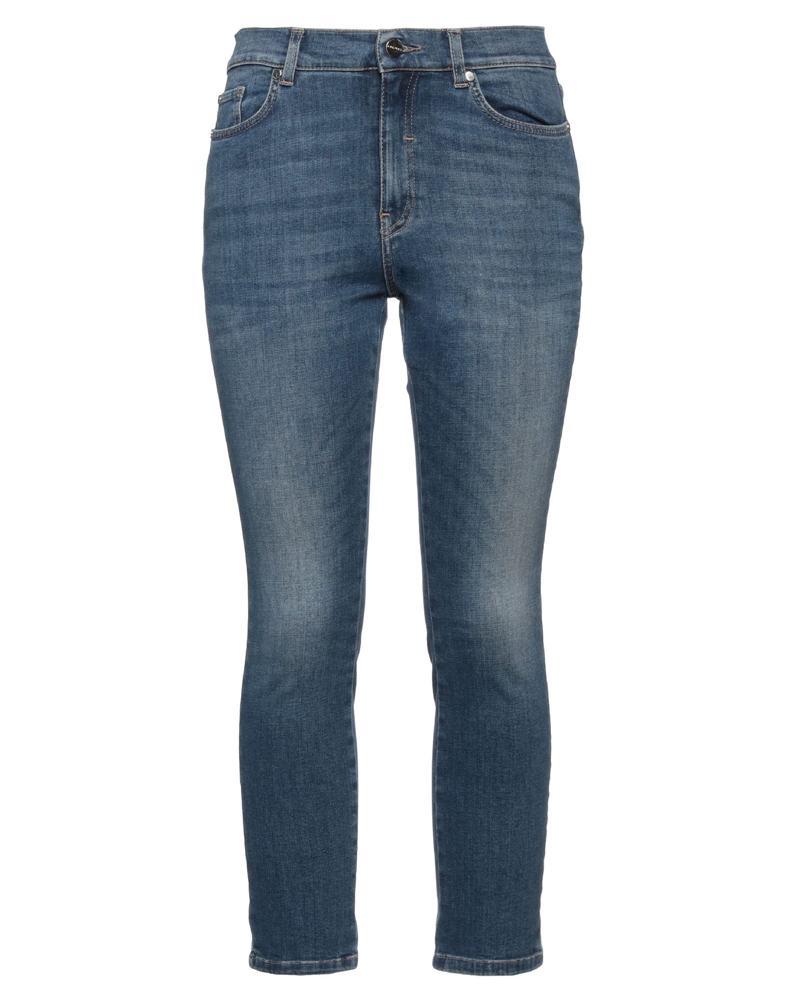 Shop I Blues Woman Jeans Blue Size 12 Cotton, Elastane