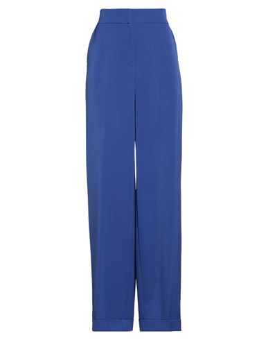 Shop Actualee Woman Pants Blue Size 6 Polyester, Elastane