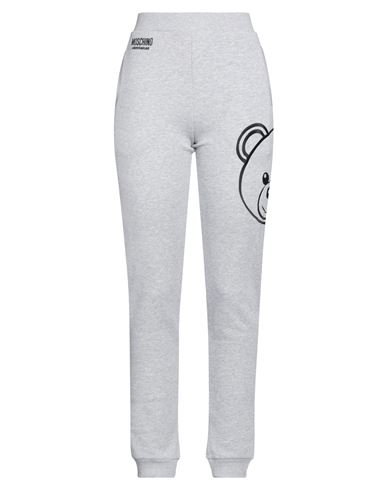 Moschino Woman Pants Grey Size Xs Cotton, Elastane