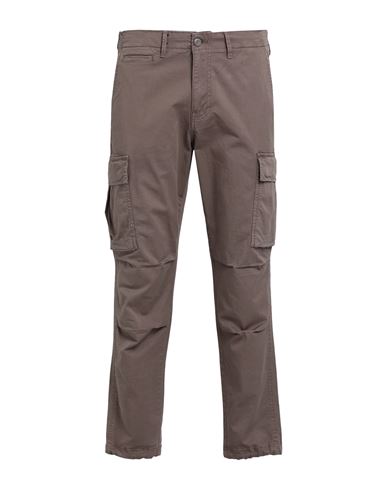 Jack & Jones Man Pants Khaki Size 30w-32l Cotton, Elastane In Beige