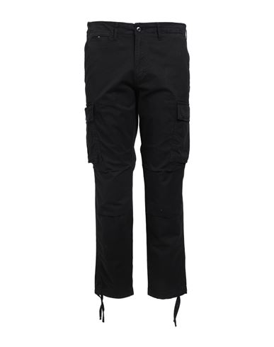 Jack & Jones Man Pants Black Size 31w-30l Cotton, Elastane