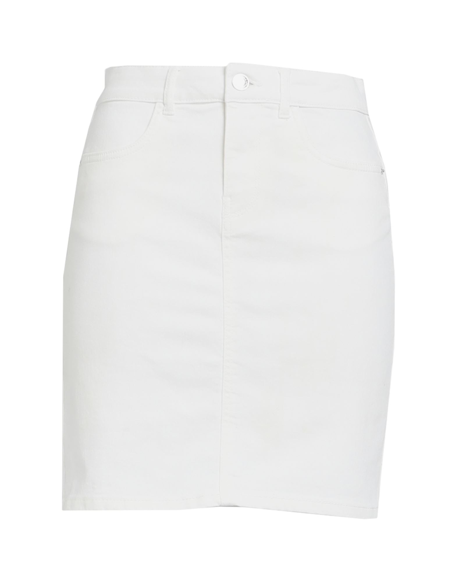 Vero Moda Denim Skirts In White