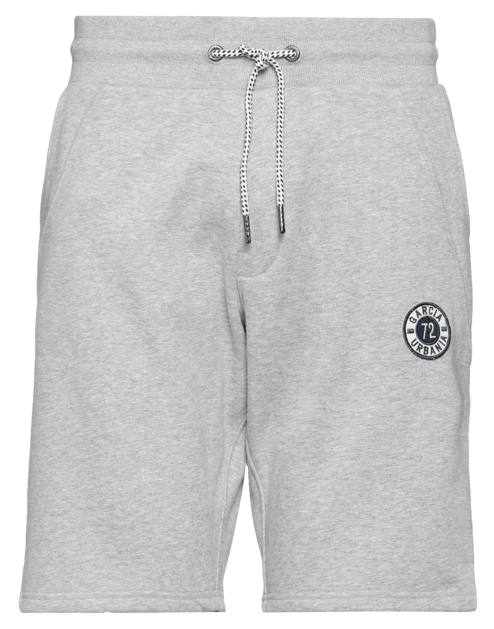 Garcia Man Shorts & Bermuda Shorts Grey Size Xxl Cotton, Polyester