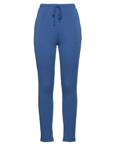 Le Sarte Del Sole Woman Pants Bright Blue Size L Polyester, Elastane