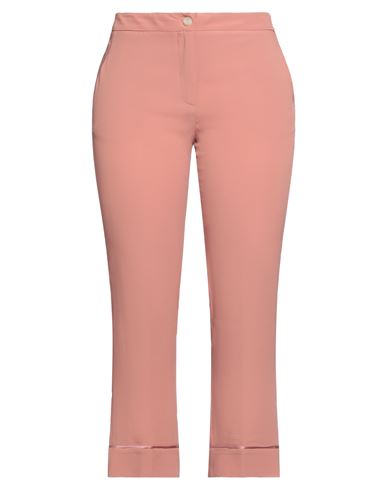 Semicouture Woman Pants Pastel Pink Size 6 Acetate, Silk