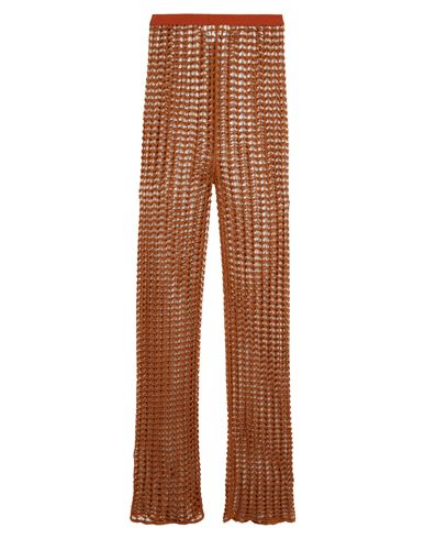 Jucca Woman Pants Tan Size M Cotton In Brown