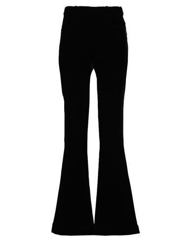 Saint Laurent Woman Pants Black Size 8 Viscose, Cupro, Polyester, Cotton, Elastane
