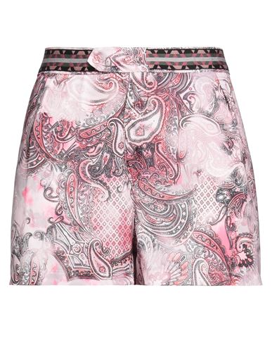 Black Coral Woman Shorts & Bermuda Shorts Pink Size 2 Polyester