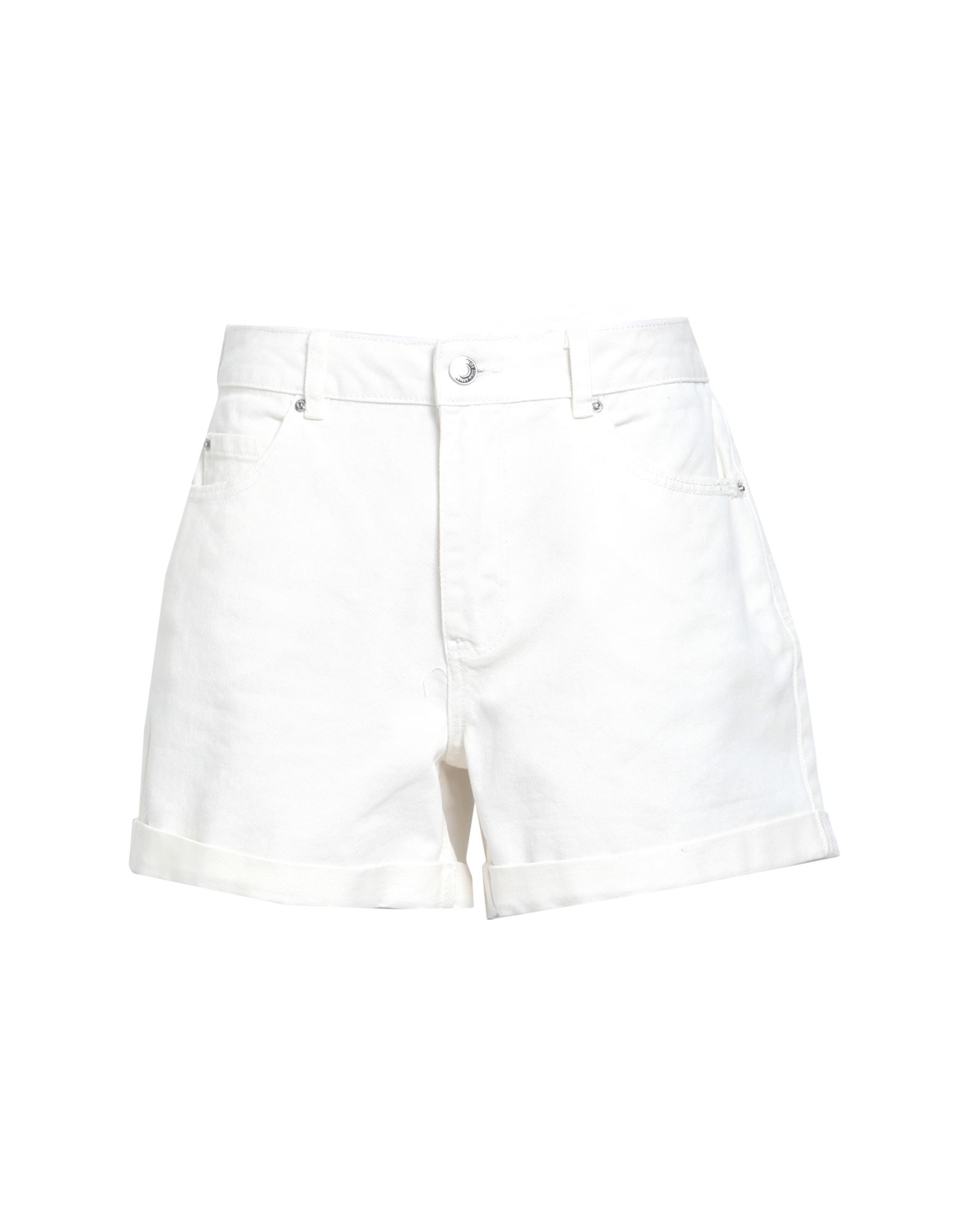 Vero Moda Denim Shorts In White