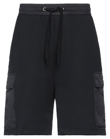 Valentino Garavani Man Shorts & Bermuda Shorts Black Size Xs Cotton, Elastane, Polyamide