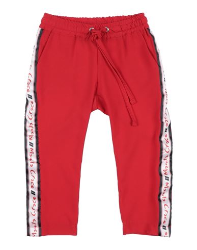 Byblos Babies'  Toddler Girl Pants Red Size 3 Polyester, Elastane