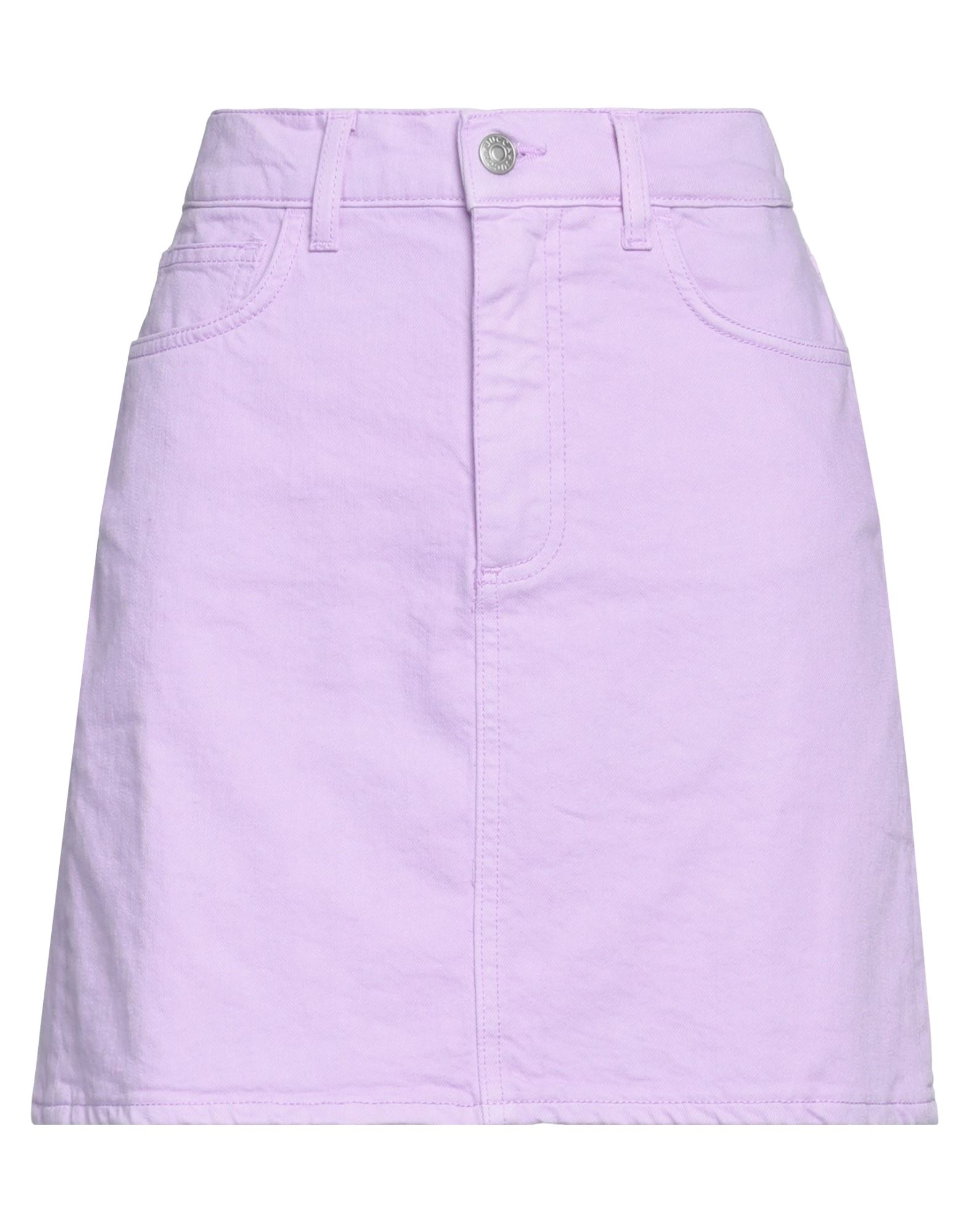 Jucca Denim Skirts In Purple