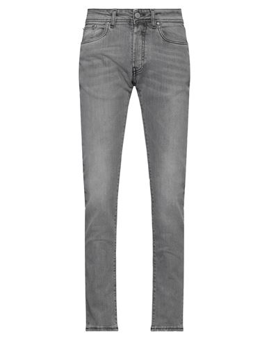 Liu •jo Man Man Jeans Grey Size 33 Cotton, Elastane