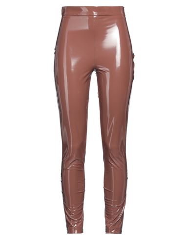 Actualee Woman Leggings Light Brown Size 10 Polyester, Elastane In Beige