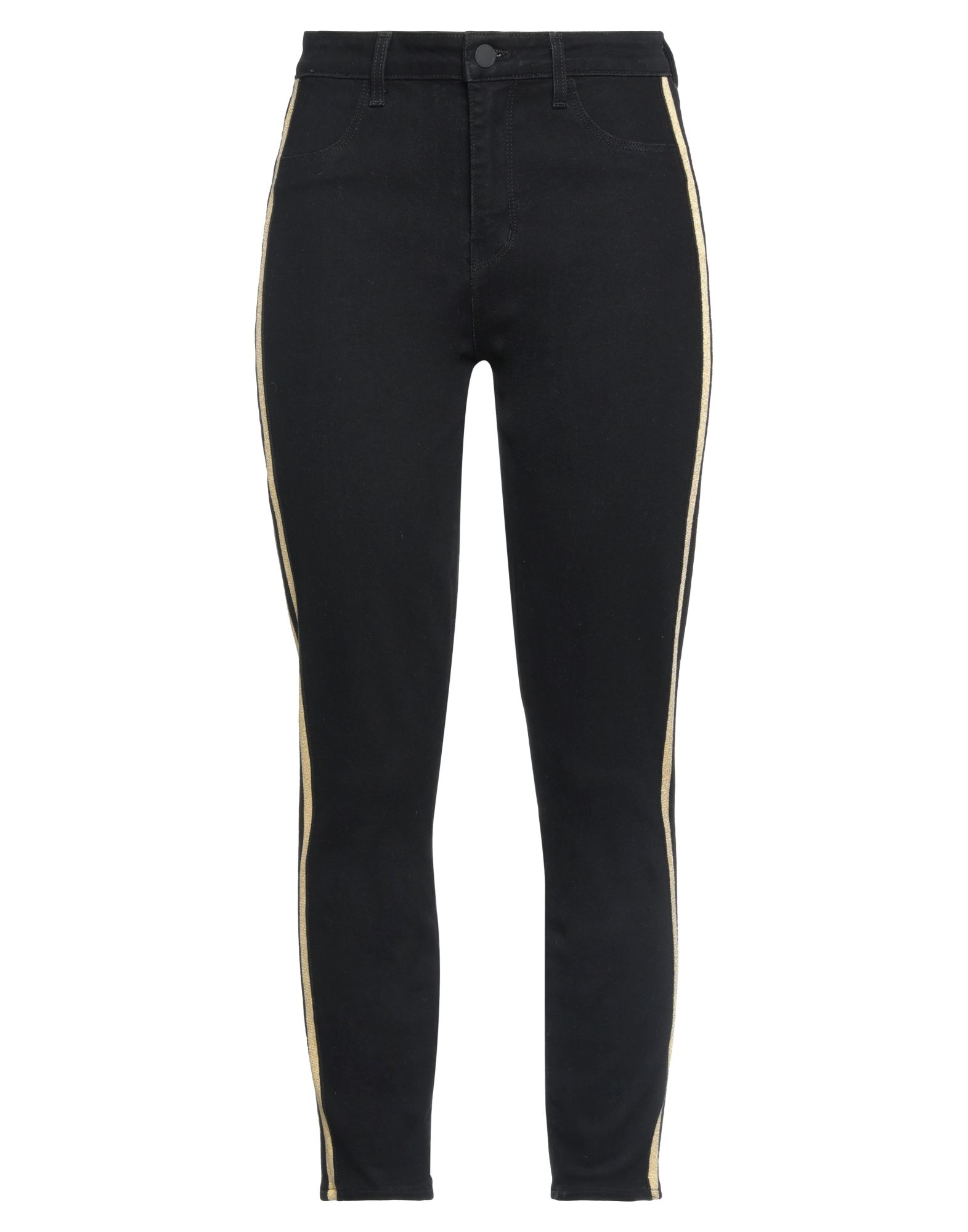 L Agence L'agence Woman Jeans Black Size 25 Cotton, Polyester, Elastane