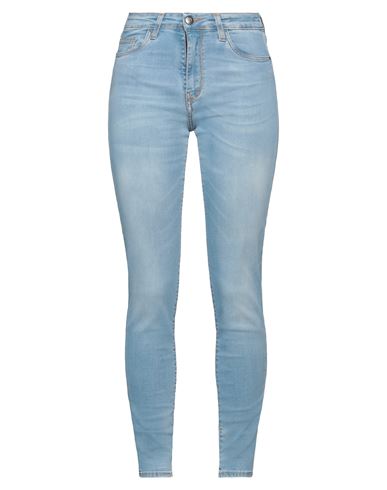 Bellwood Woman Jeans Blue Size 30 Cotton, Elastane