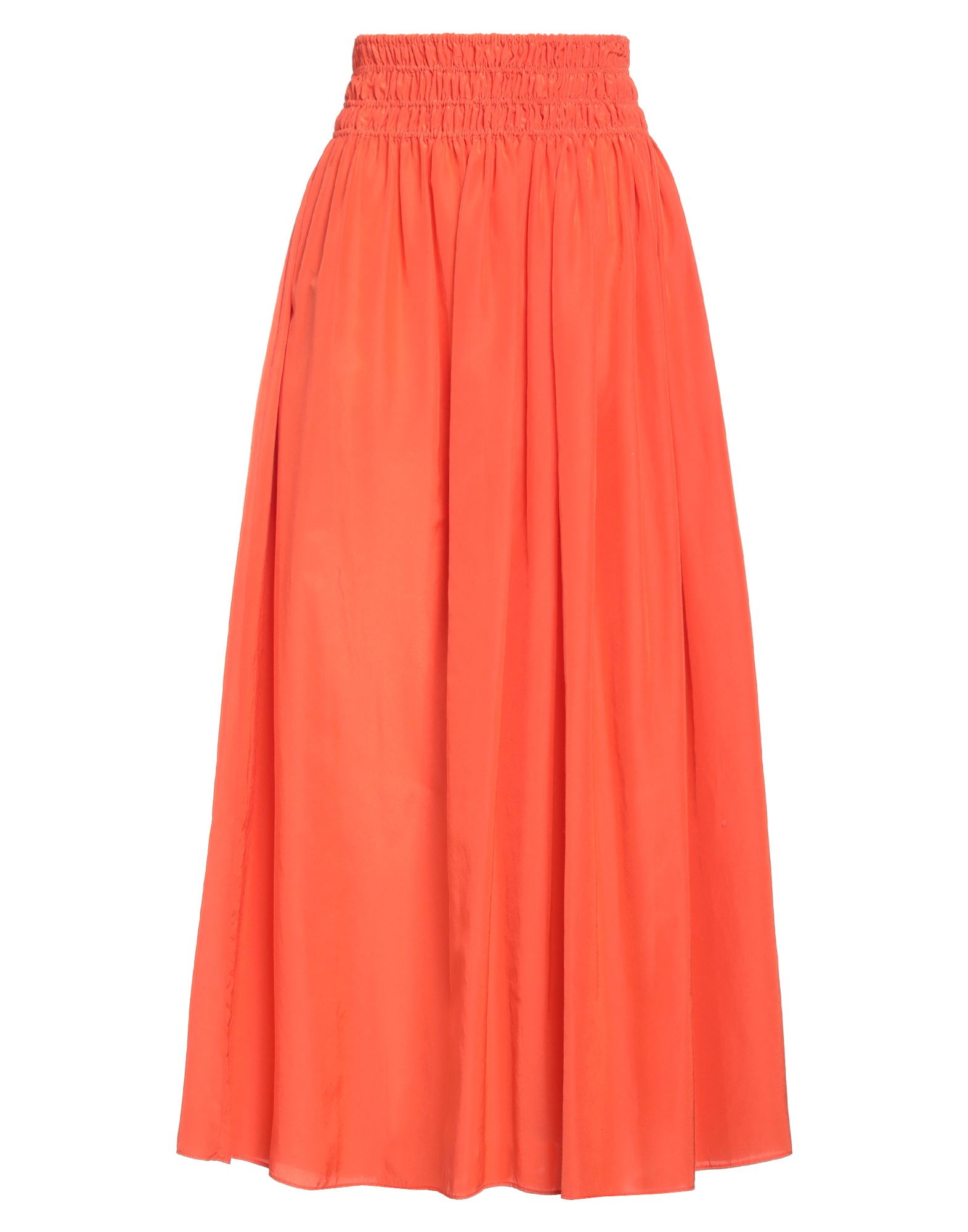 Tessa . Midi Skirts In Orange