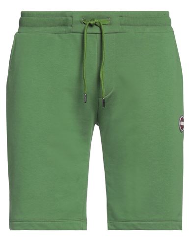 Colmar Man Shorts & Bermuda Shorts Green Size L Cotton, Polyester