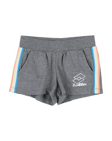 Lotto Babies'  Toddler Girl Shorts & Bermuda Shorts Grey Size 5 Cotton, Viscose