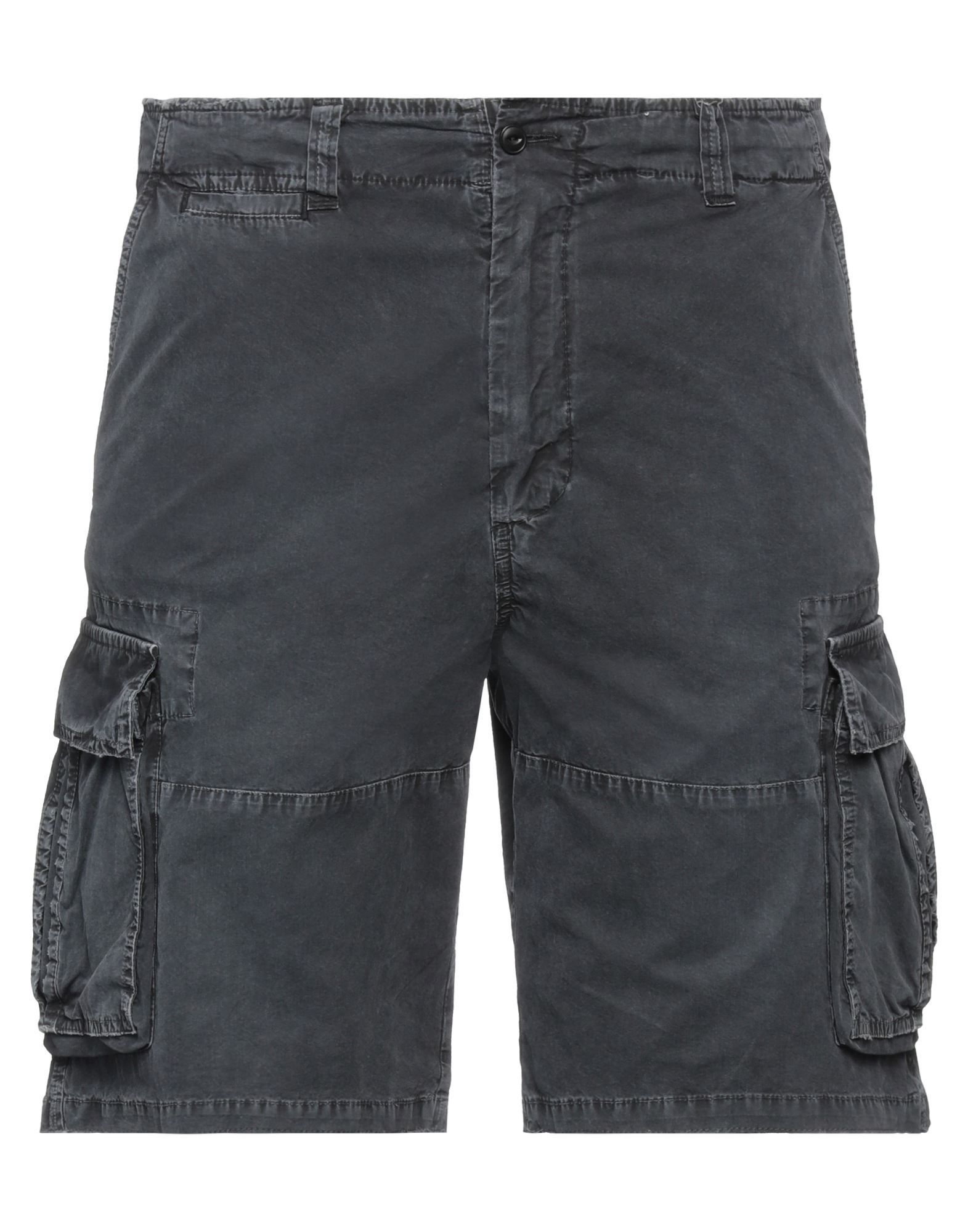 Vintage 55 Man Shorts & Bermuda Shorts Steel Grey Size 30 Cotton