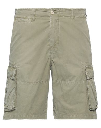 Vintage 55 Man Shorts & Bermuda Shorts Sage Green Size 38 Cotton
