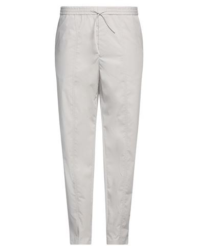 Emporio Armani Man Pants Light Grey Size 38 Cotton, Polyester
