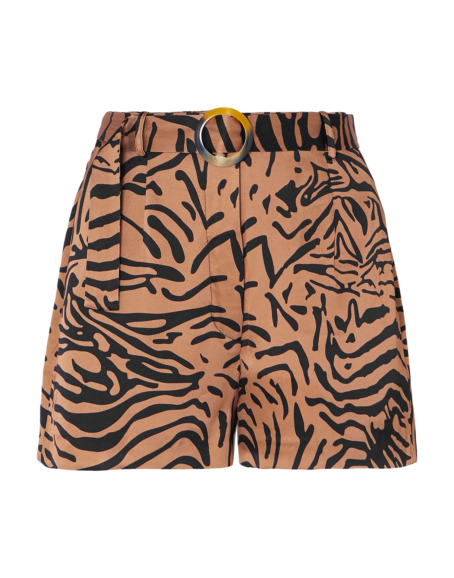 De La Vali Woman Shorts & Bermuda Shorts Sand Size 2 Viscose In Beige