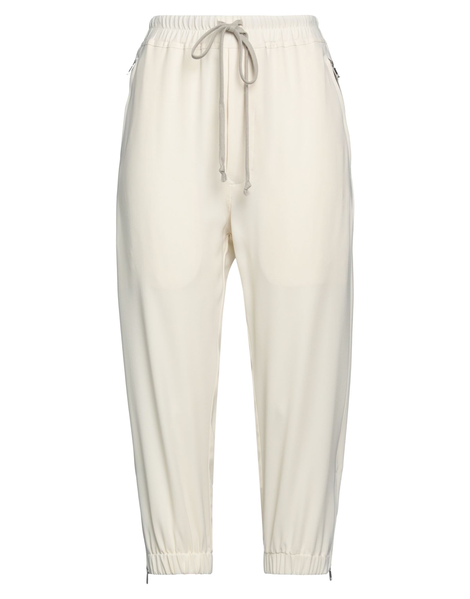Rick Owens Woman Pants Cream Size 8 Viscose, Acetate In White