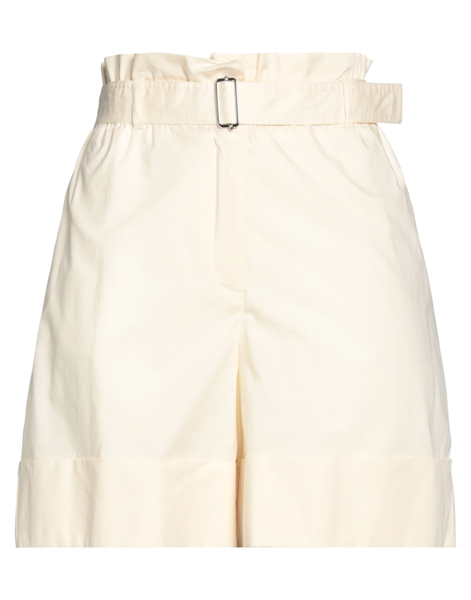 Beatrice B Beatrice .b Woman Shorts & Bermuda Shorts Beige Size 2 Cotton, Elastane In Beige