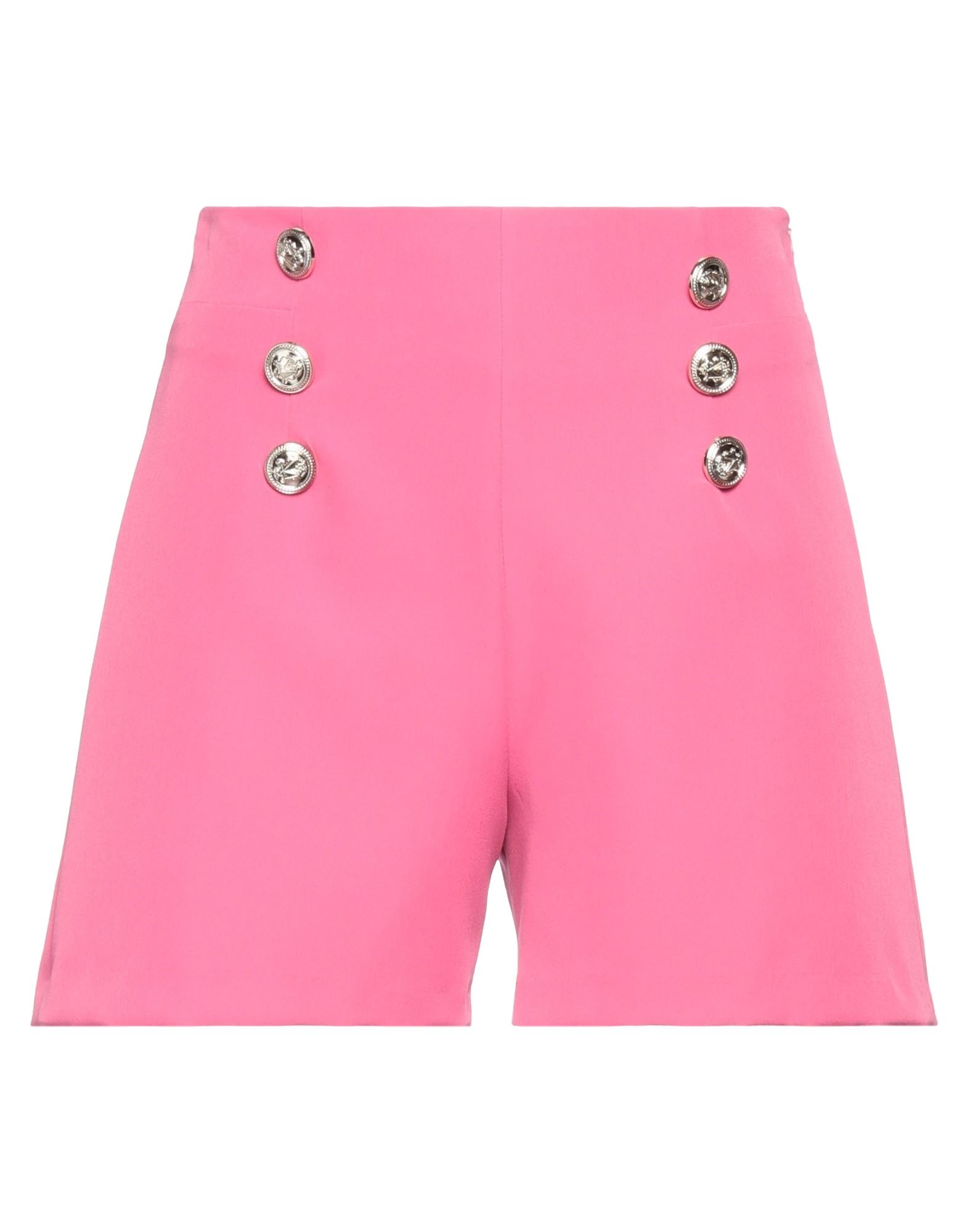 Fly Girl Woman Shorts & Bermuda Shorts Fuchsia Size 8 Elastane, Polyester In Pink