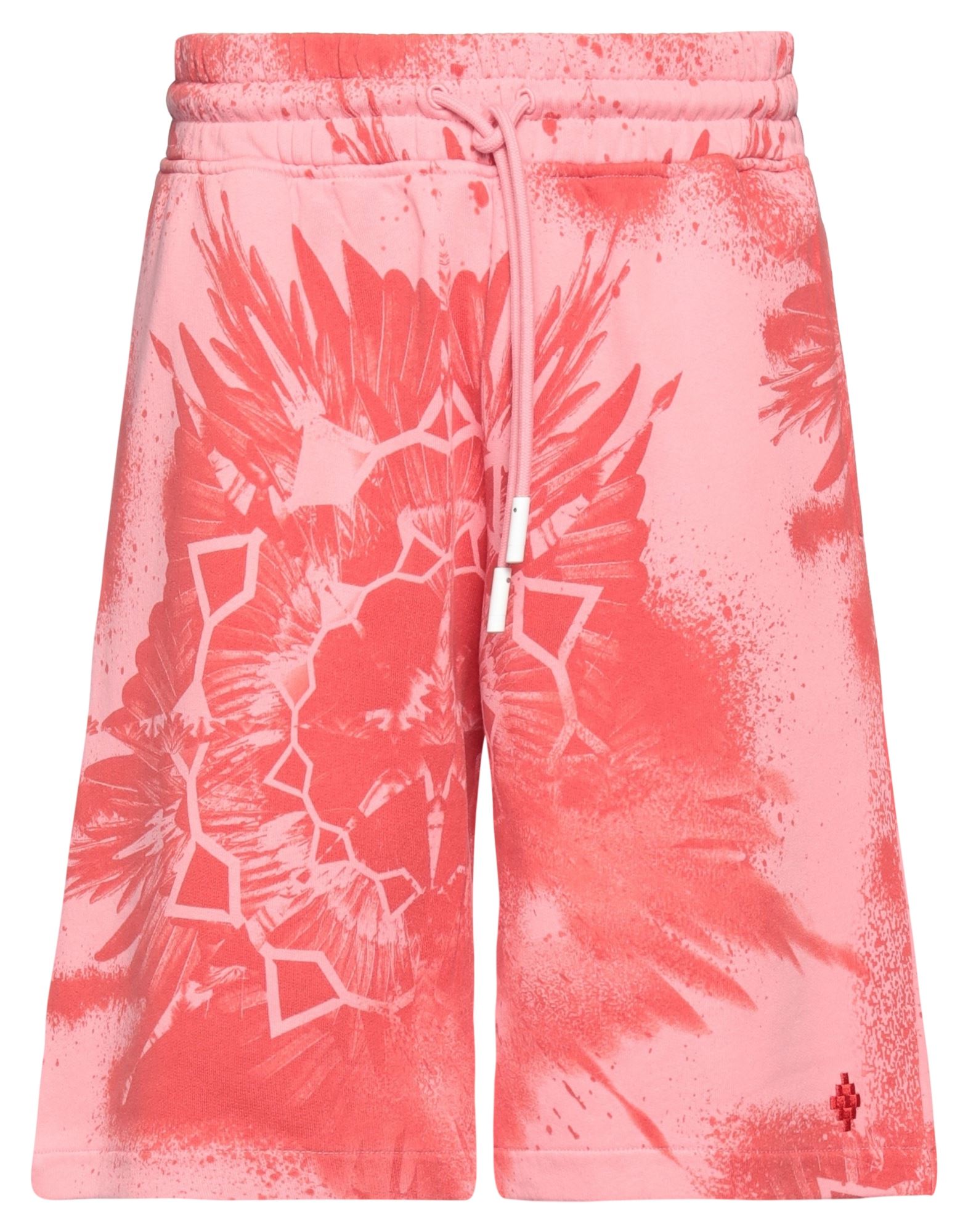 Marcelo Burlon County Of Milan Marcelo Burlon Man Shorts & Bermuda Shorts Pink Size M Cotton, Polyester