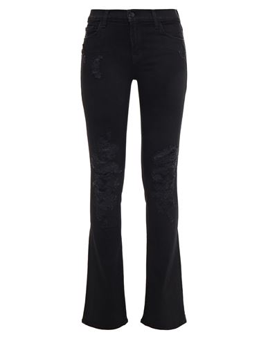 J Brand Woman Jeans Black Size 28 Cotton, Polyester, Elastane