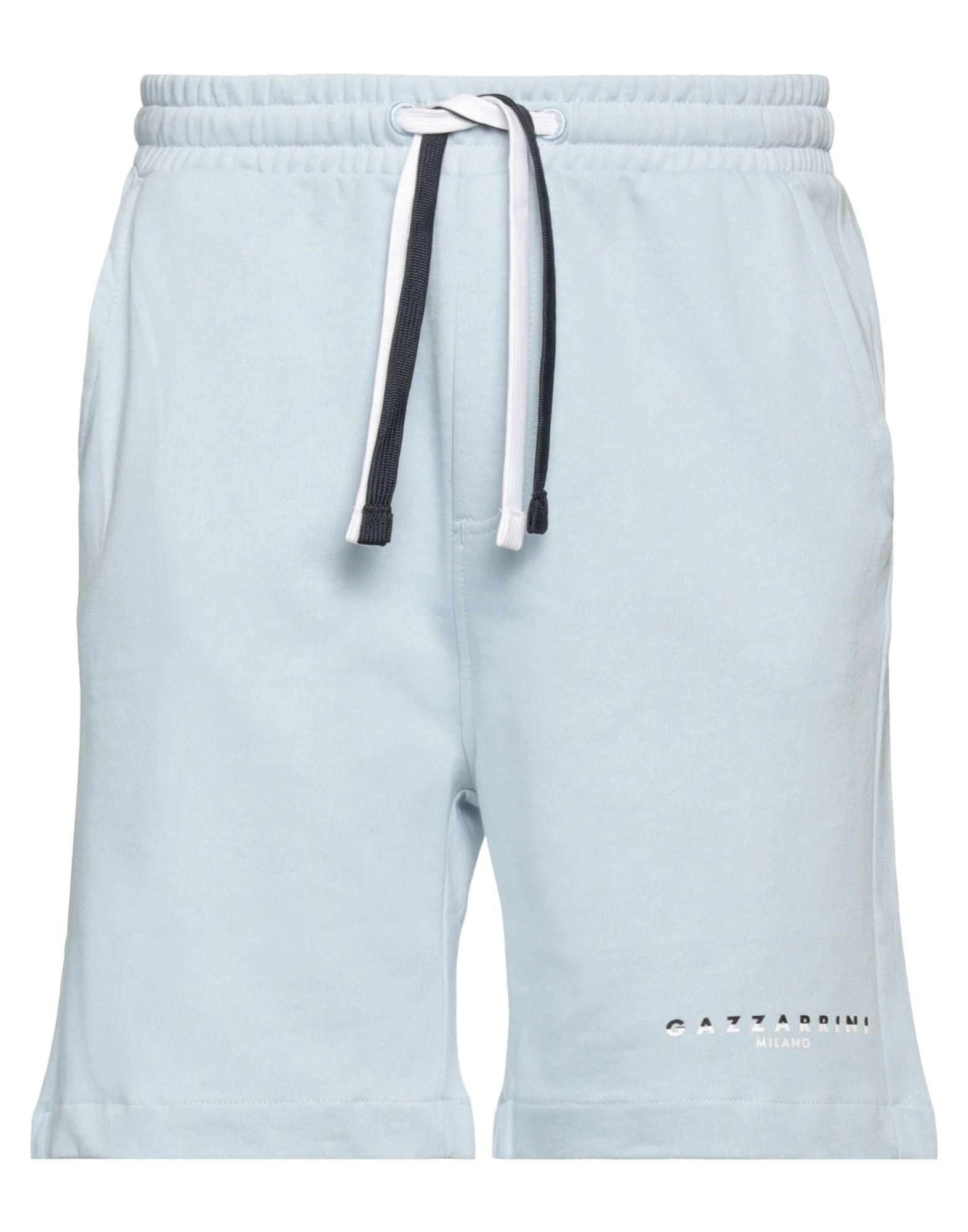 Gazzarrini Man Shorts & Bermuda Shorts Sky Blue Size Xl Cotton