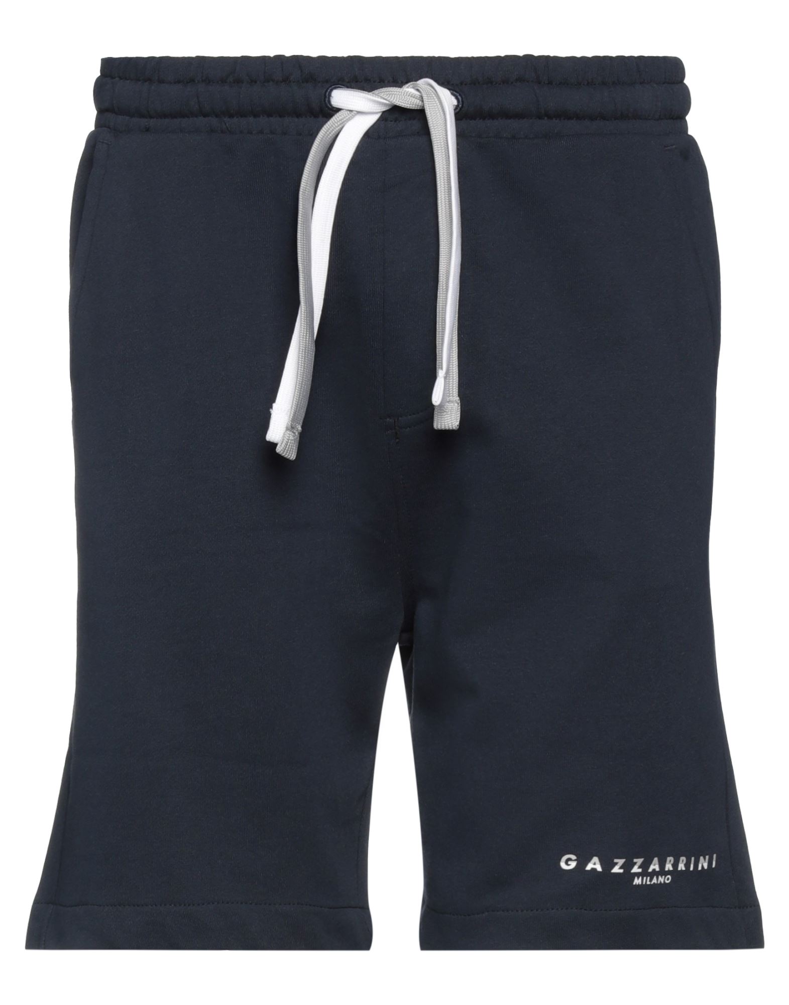 Gazzarrini Man Shorts & Bermuda Shorts Navy Blue Size Xl Cotton