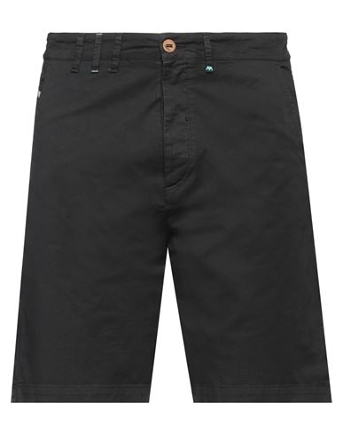 Bicolore® Bicolore Man Shorts & Bermuda Shorts Black Size 30 Cotton, Elastane