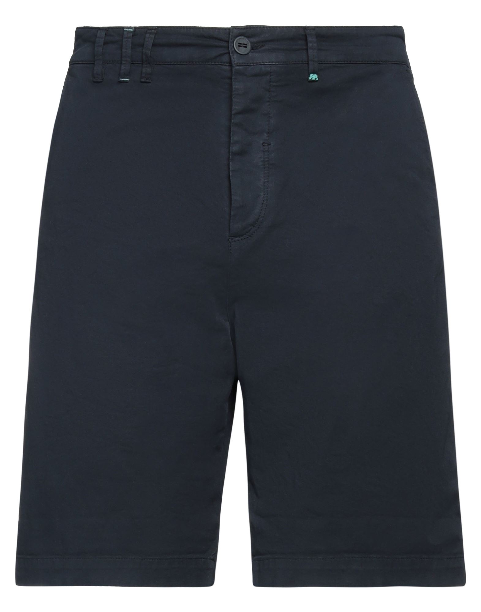 Bicolore® Bicolore Man Shorts & Bermuda Shorts Midnight Blue Size 36 Cotton, Elastane