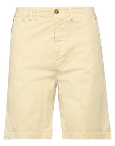 Bicolore® Bicolore Man Shorts & Bermuda Shorts Light Yellow Size 30 Cotton, Elastane
