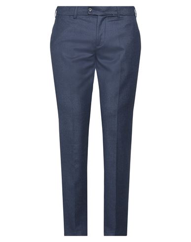 Baronio Man Pants Navy Blue Size 34 Virgin Wool