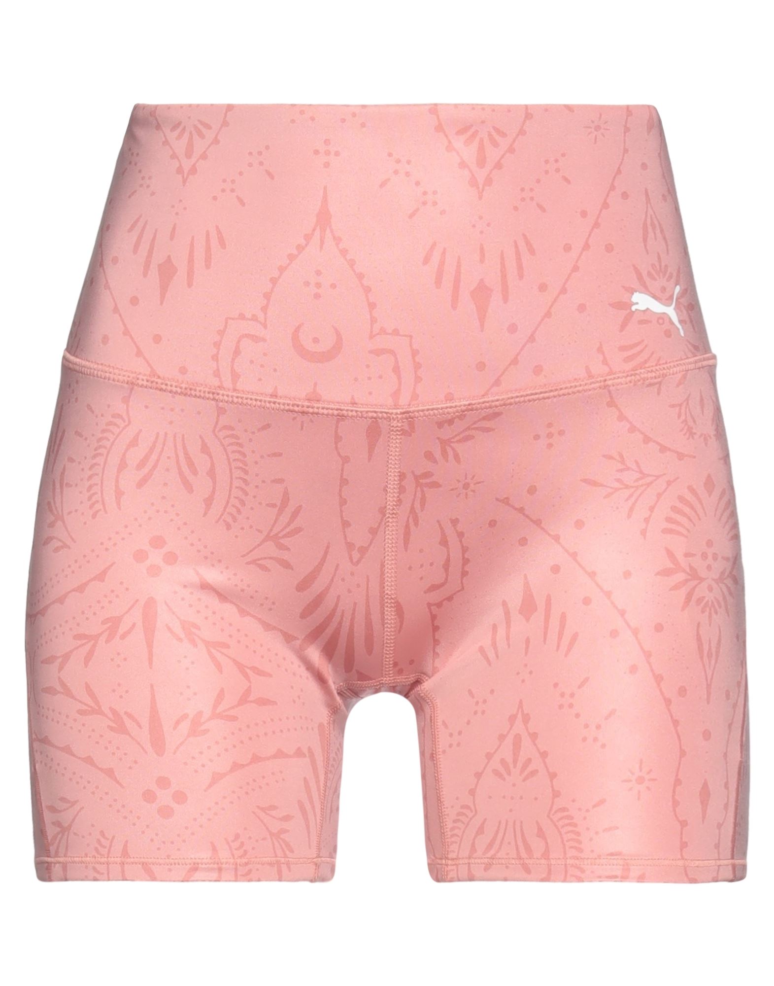 Puma Woman Shorts & Bermuda Shorts Pink Size L Polyester, Elastane