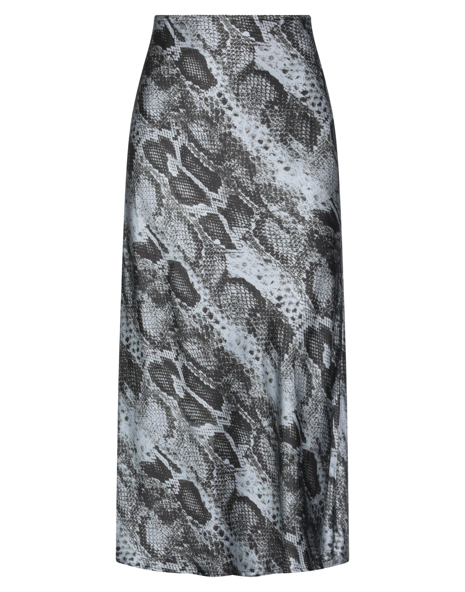 The Andamane Long Skirts In Grey