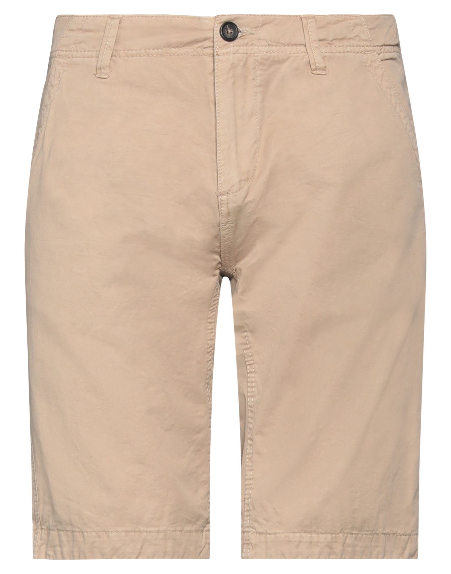 A.f.f Associazione Fabbri Fiorentini A. F.f Associazione Fabbri Fiorentini Man Shorts & Bermuda Shorts Beige Size 36 Cotton