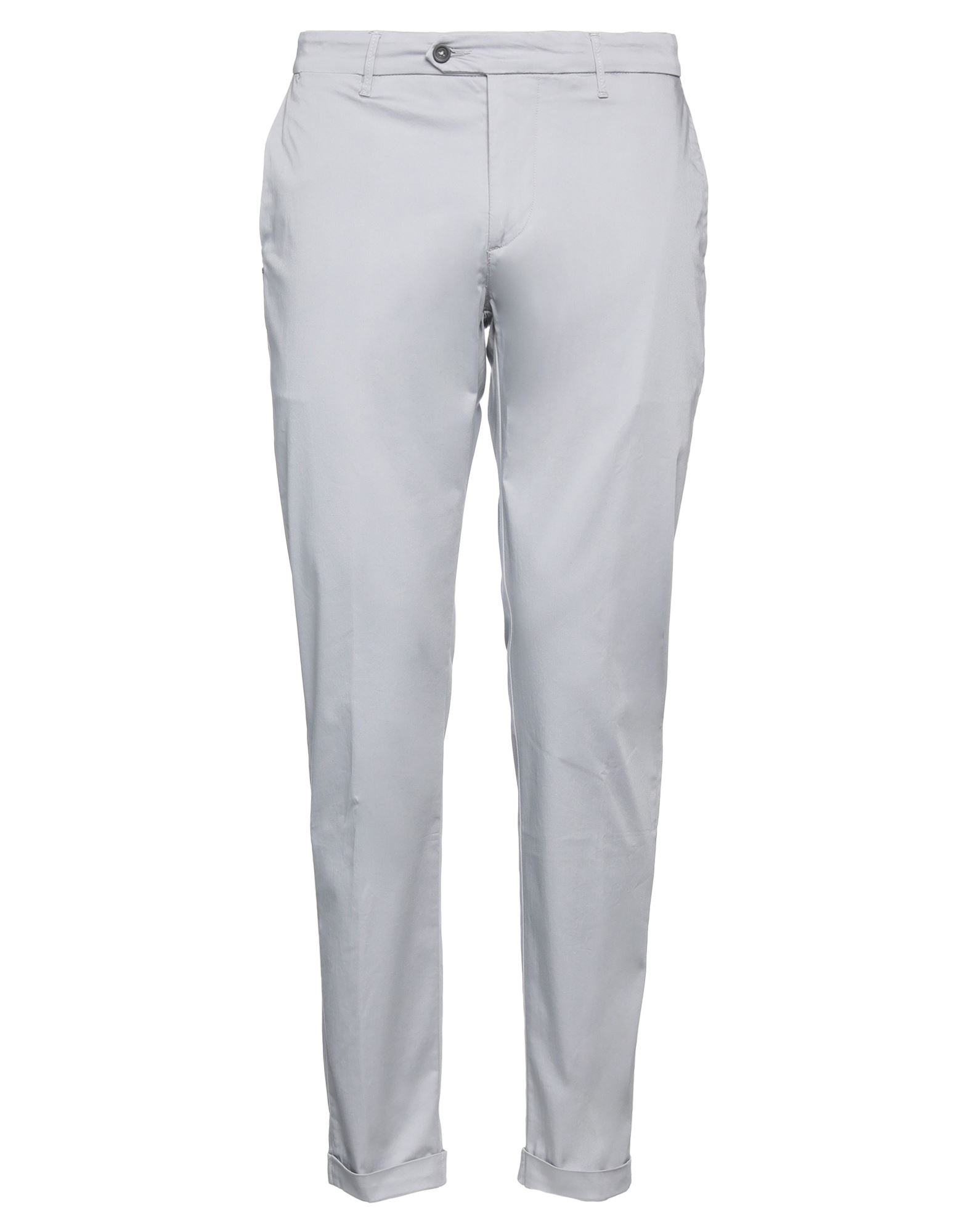 0/zero Construction Man Pants Grey Size 34 Cotton, Elastane