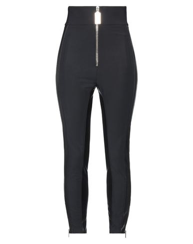 Elisabetta Franchi Woman Pants Black Size 8 Polyamide, Elastane, Polyester, Polyurethane In Black