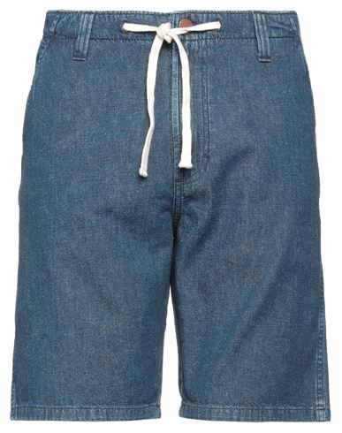 Wrangler Man Denim Shorts Blue Size 33 Cotton, Hemp