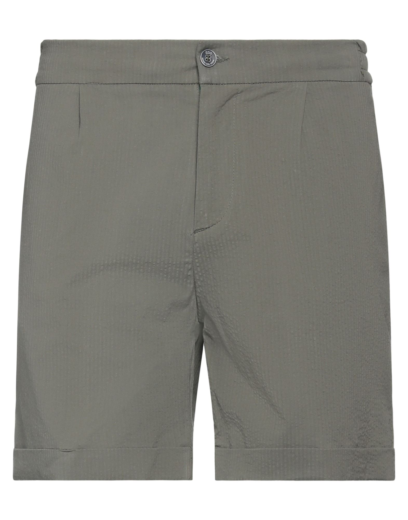 Eredi Del Duca Man Shorts & Bermuda Shorts Military Green Size 38 Cotton, Elastane