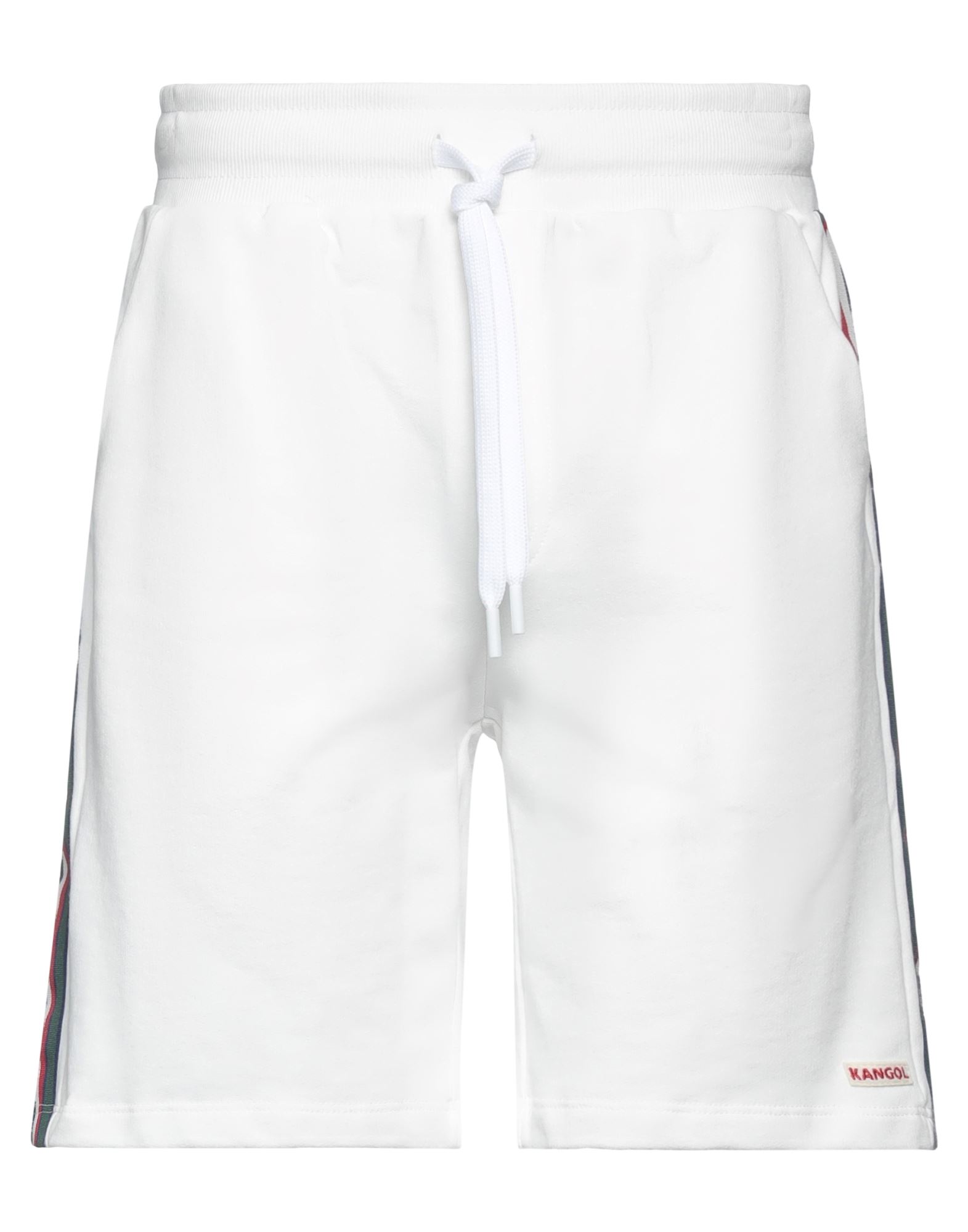 Kangol Man Shorts & Bermuda Shorts Off White Size M Cotton