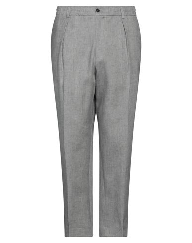 BE ABLE BE ABLE MAN PANTS GREY SIZE 32 LINEN